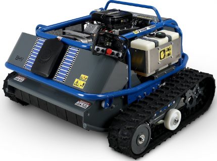 Trituradora de
  terraplenes Barbieri X-ROT 80 Pro con control remoto