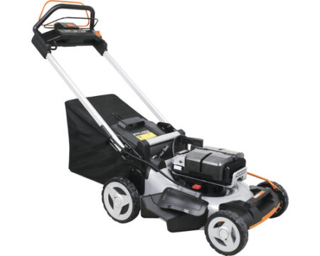 Cortacésped
  inalámbrico WORX NITRO 80V WG761E con.