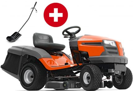 Tractor
  cortacésped Husqvarna TC 138 - promoción que incluye kit de mulching - modelo
  2022