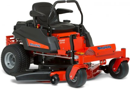 Cortacésped de
  giro cero Simplicity Courier SZT150 - Modelo 2022