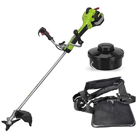 Desbrozadora
  Térmica Motor 42 Cm3
    Arnés 2T 2.4CV + Cuchilla 3 dientes Ø 25,5
    cm + hilo de nailon Ø 2,4 mm