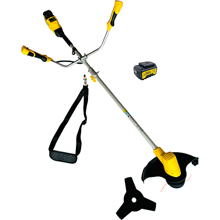 Desbrozadora
  NEMURA 20V + batería
    2 baterías 4Ah + Cargador rápido + Blade + Cable
