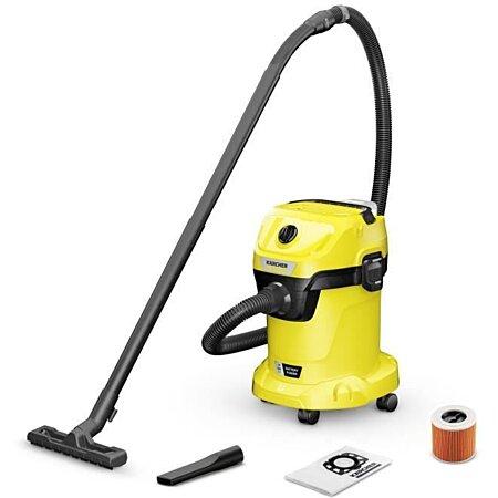Aspirador de
  agua y polvo inalámbrico
    KARCHER WD3-18 V-17/20 - Amarillo y negro - Plástico - (sin batería