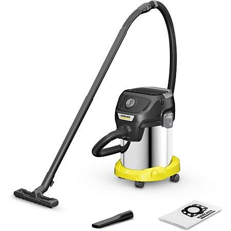Aspirador en
  seco y húmedo Karcher 17L
    - 1000W - KWD 3 S V-17/4/20/F - sin bolsa Seco y húmedo