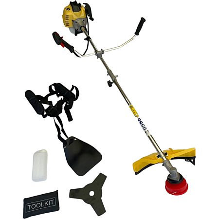 Desbrozadora
  térmica 52cm3+
    carrete, disco y arnés